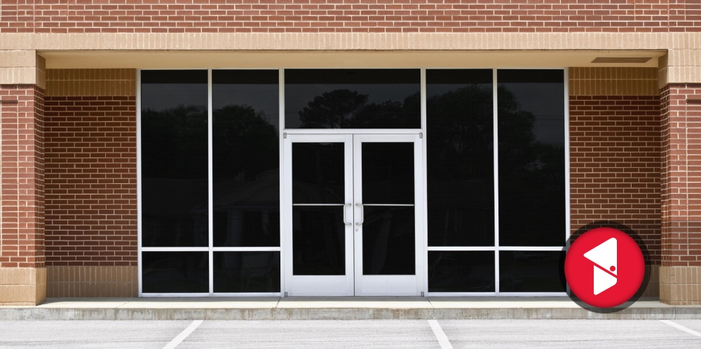 Üniversite giriş kapısı cam filmi